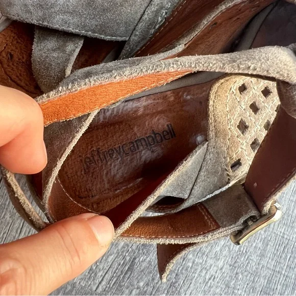 Jeffrey Campbell Anthropologie Rebus Shooties Size 9.5 - Picture 12 of 14